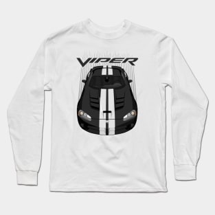 Viper SRT10-black and white Long Sleeve T-Shirt